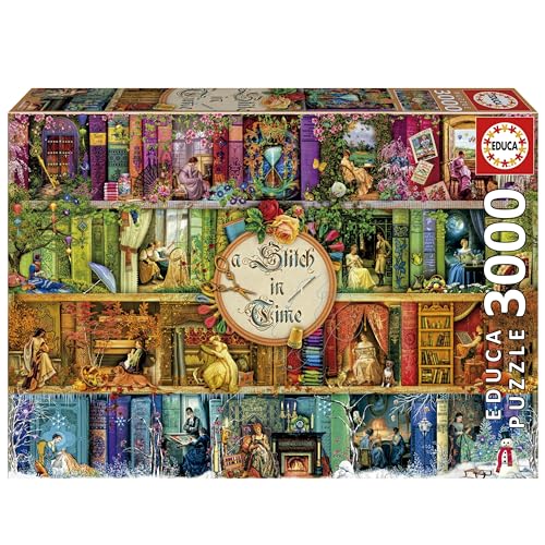 Educa - A Stitch in Time | Puzzle de 3000 peças para adultos. Medidas: 120 x 85 cm. Inclui serviço de peça perdida, 14 anos (19946)