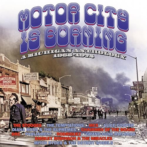 MOTOR CITY IS BURNING: A MICHIGAN ANTHOLOGY 1965-1972 (3CD CLAMSHELL BOX)